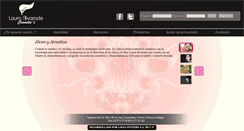 Desktop Screenshot of lauraalvaradocosmetics.com